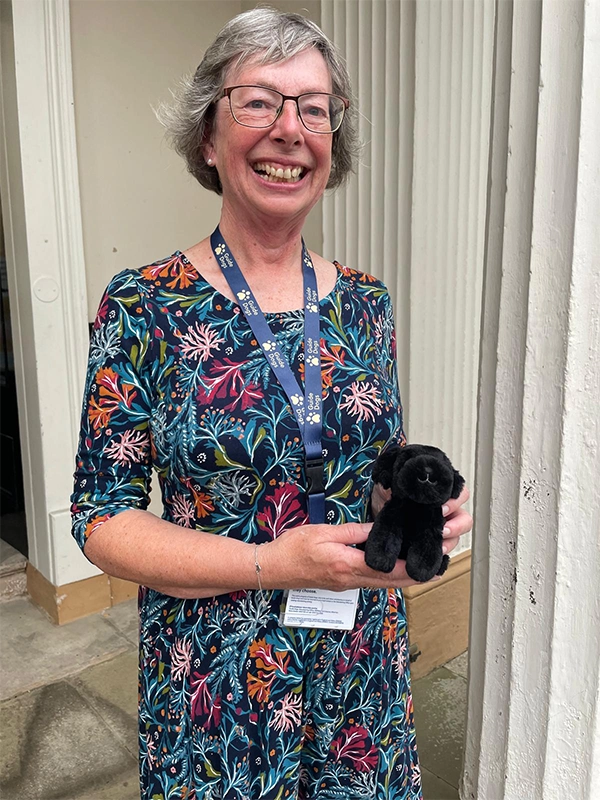 Susan Merrifield Guide Dogs Picture: Wimborne BID 
