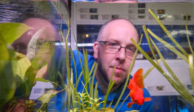 Duncan Jones, founder of FishCove Aquatics, which celebrates 10 years in business this month Picture: FishCove Aquatics