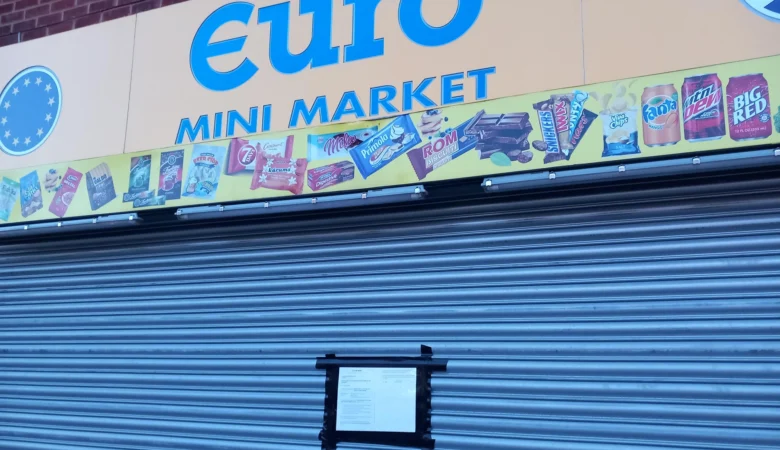 Euro Mini Market, in Ferndown, has been ordered to close. Picture: Dorset Council