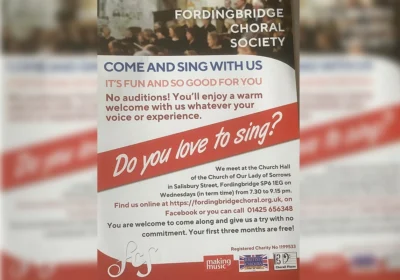 New members aren't required to read music to join Picture: Fordingbridge Choral Society