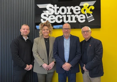 Poole MP Neil Duncan-Jordan visited the business last week Picture: Store & Secure