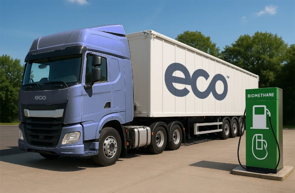 A computer generated image of the proposed HGV refuelling depot at Eco Park, Parley Picture: Eco Sustainable Solutions