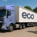 A computer generated image of the proposed HGV refuelling depot at Eco Park, Parley Picture: Eco Sustainable Solutions