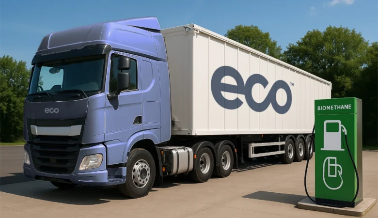 A computer generated image of the proposed HGV refuelling depot at Eco Park, Parley Picture: Eco Sustainable Solutions