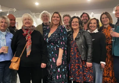 The exhibition features works by 10 artists