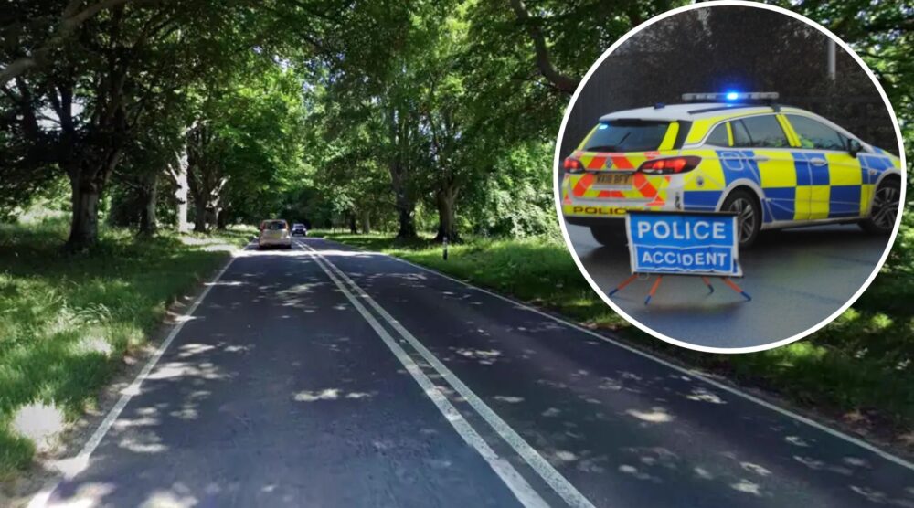 Two people were sadly killed in a crash on the B3082 near Badbury Rings. Picture: Google