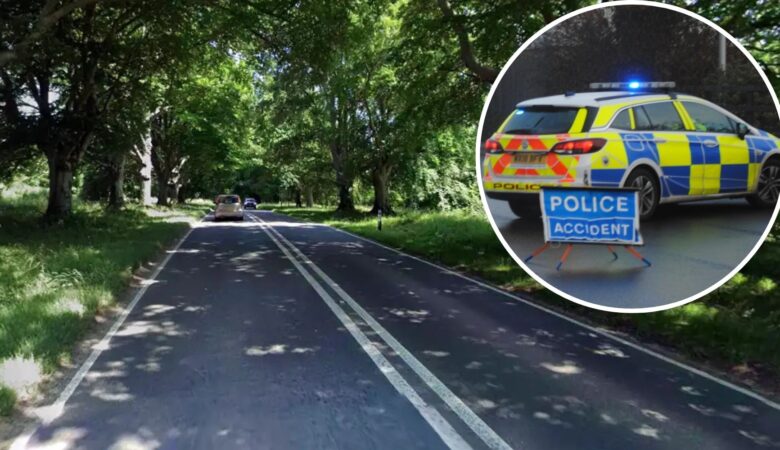 Two people were sadly killed in a crash on the B3082 near Badbury Rings. Picture: Google