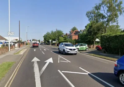 The incident happened in Herbert Avenue, near the junction with Manor Avenue, in Poole. Picture: Google
