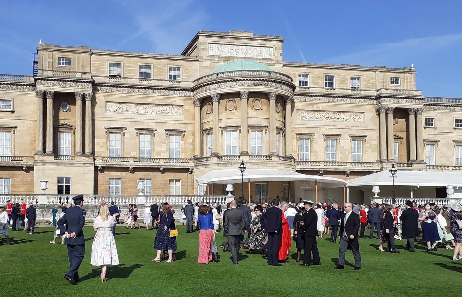 The event was the first at the palace this season