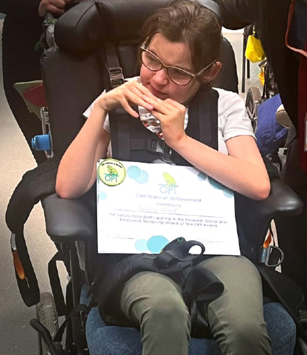 First youngsters to receive new award