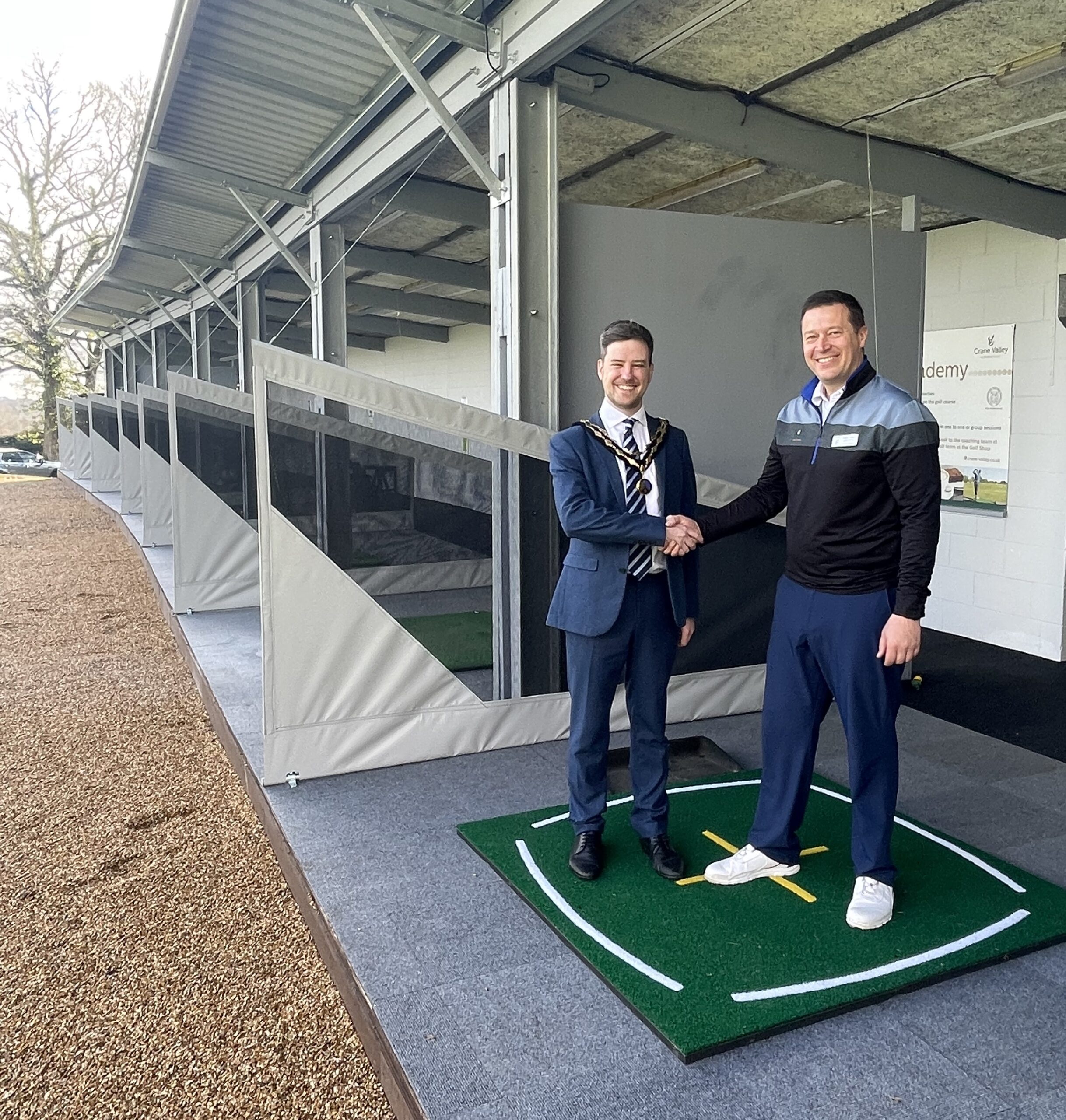 Mayor Officially Opens Golf Club Facilities After £70,000 Makeover ...