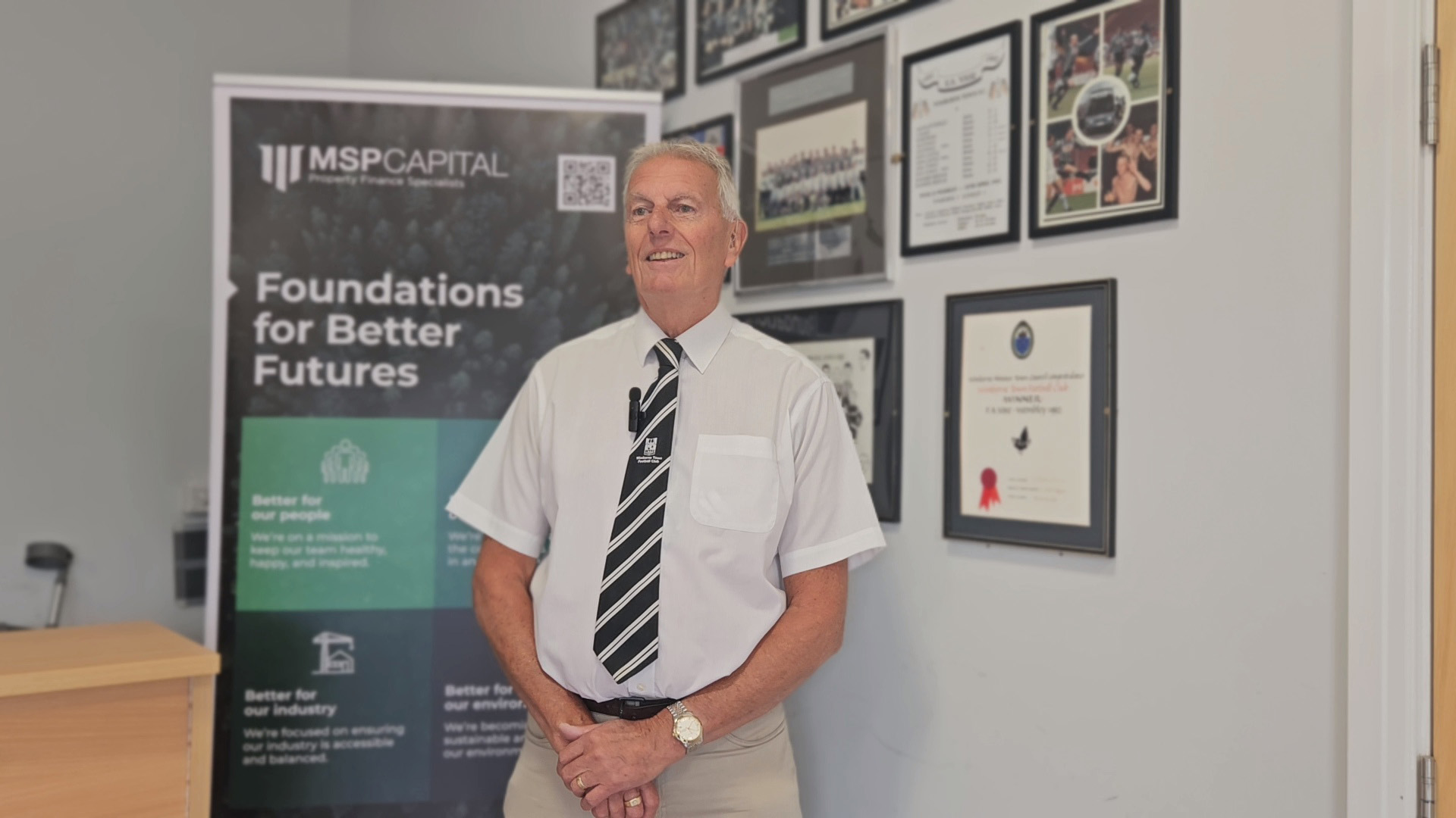 Tony Grant, chair at WTFC