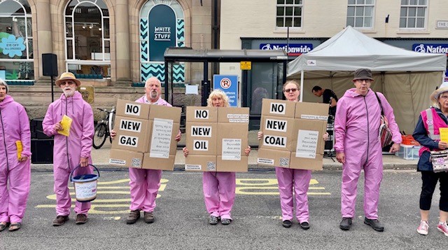 The colourful XR Wimborne demonstration