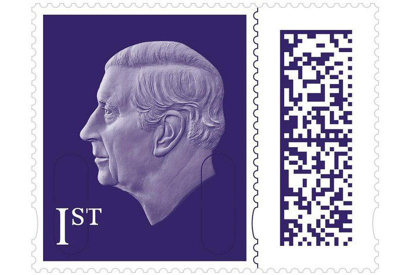 King Charles III stamps. Photo: Royal Mail