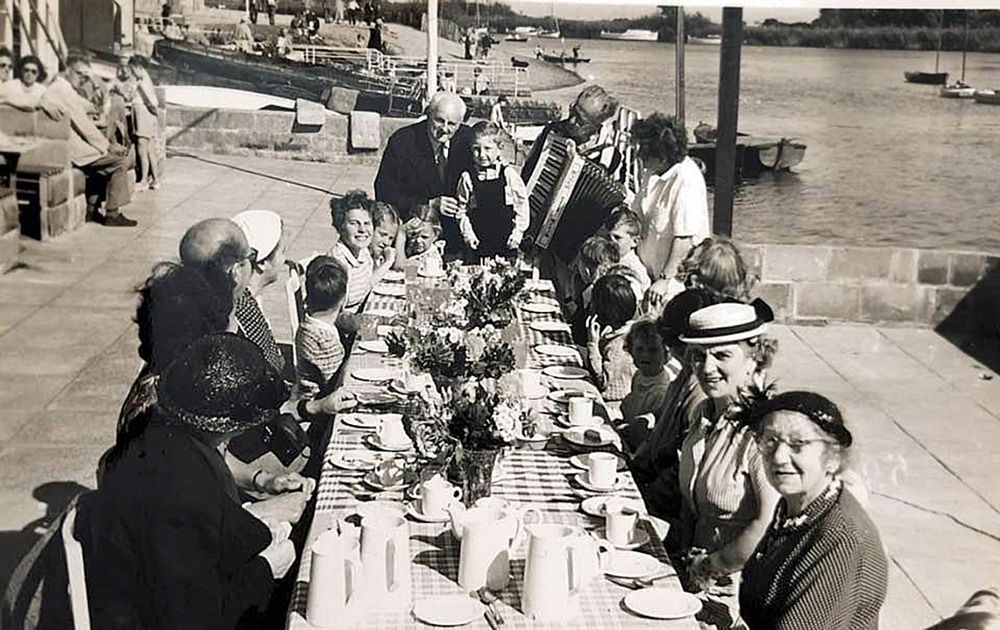 Steve Hodder’s first and fourth birthday parties at Wick Ferry holiday camp.