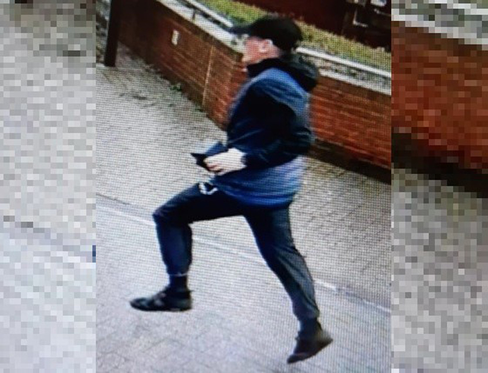 CCTV of the raid. Photo: Dorset Police