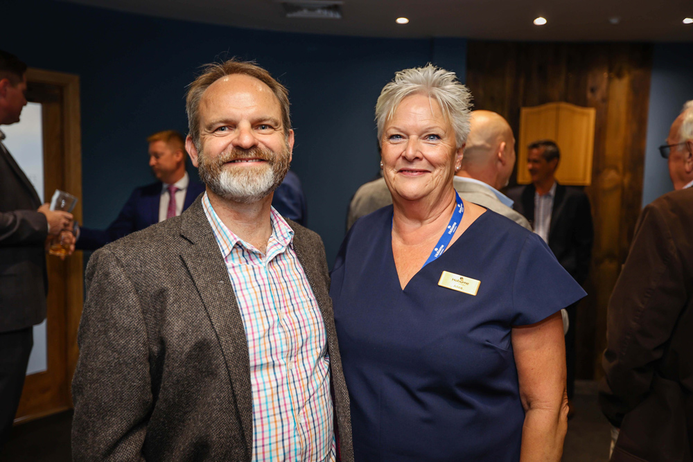 Jim Forward with Alice Smee