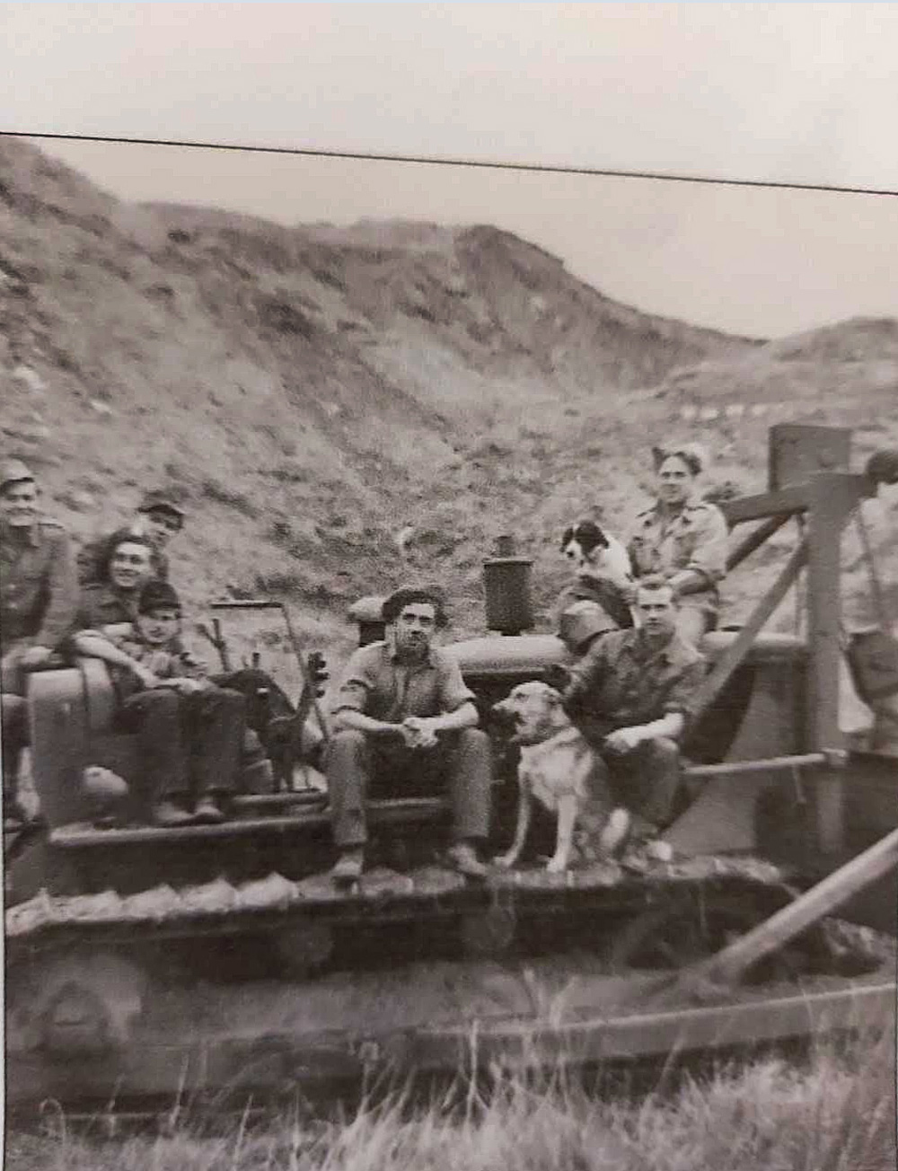 Ralph Ruby and soldiers