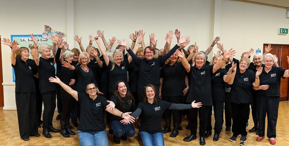 The ladies Vocal Fun Choir