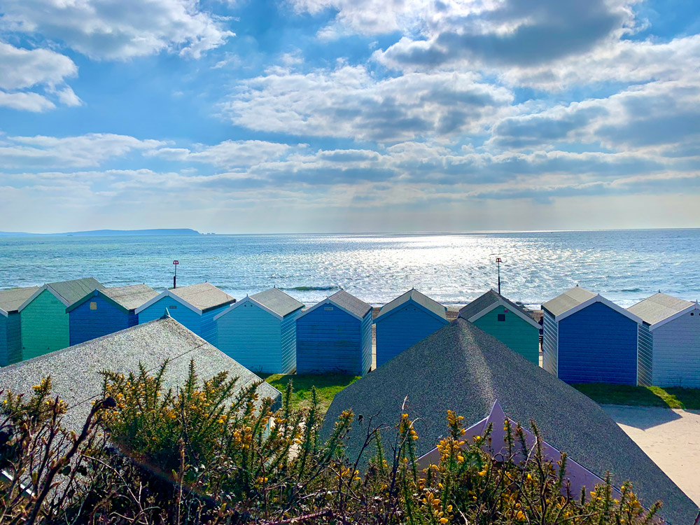 Blue Flag, Friar’s Cliff Beach huts